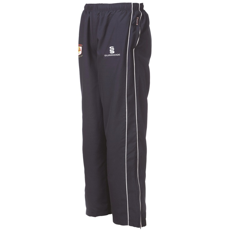 HINCKLEY AMATEURS CC Classic Tracksuit Pant 3/4 Zip Length Navy Mens