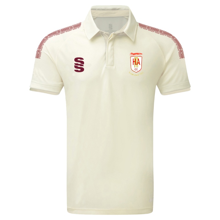 HINCKLEY AMATEURS CC Dual Cricket Shirt Short Sleeve Womens