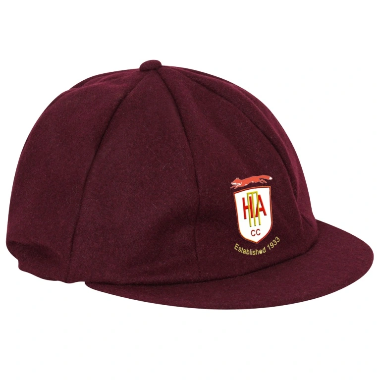 Baggy Cricket Cap - Maroon