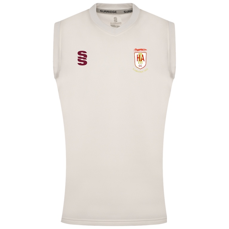 HINCKLEY AMATEURS CC BLAST SLEEVELESS WOMENS SWEATER-Ivory